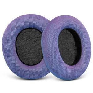 [미국배송] 노바 프로 이어 패드 교체 - 스틸 시리즈 아크티스 무선 헤드폰용 쿠션 PC / 플레이스테이션 엑스박스 메모리 폼이 포함된 메시 커버(보라색)