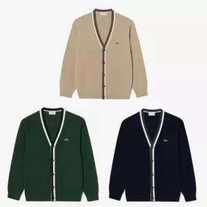 [국내백화점] 라코스테 (남성)베이직 V넥 가디건(H66E-55N)3컬러 중 택 1