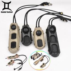 WADSN Airsoft AXON 전술 이중 기능 압력 원격 스위치 테일 SF/2.5/3.5/크레인 PLUG Surefir M300 손전등