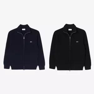 [국내백화점] 라코스테 (남성)립 조직 울 풀집업 가디건(H155E-55N) 2컬러 중 택 1