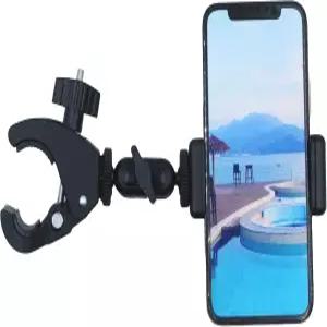 LICRUGU 골프 카트 푸시 카트용 클램프 휴대폰 거치대 자전거 마이크 스탠드용 범용 마운트 홀더