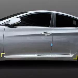 아반떼MD 사이드 스커트   몰딩 언더라인 튜닝