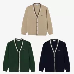 [국내백화점] 라코스테 (남성)베이직 V넥 브이텍 가디건(H66E-55N)3컬러 중 택 1