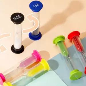 시간측정 시간별 6종 타이머 관리 세트 컬러 모래시계