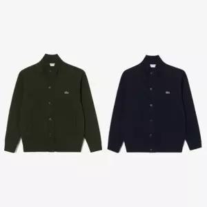 [국내백화점] 라코스테 (남성)버튼형 방풍 가디건 하이넥 (H81E-55N) 2컬러 중 택 1