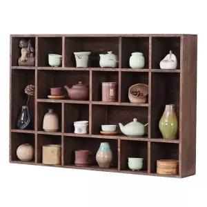 벽걸이 찻잔 진열대 우드 다기 인테리어 다기전시대