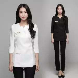 프리미엄 뷰티샵 피부관리사 스파 근무복
