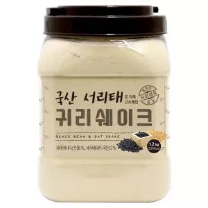 태광선식 서리태로 더욱 고소해진 귀리쉐이크 1.2kg 1개