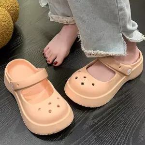 유니크 통굽 샌들 슬리퍼 225-230mm물놀이 아쿠아슈즈 여름슬리퍼 여름샌들 아쿠아샌들