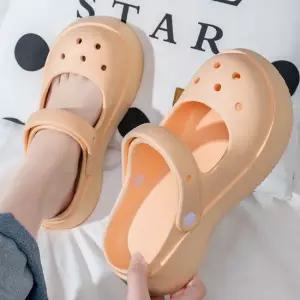 유니크 통굽 샌들 슬리퍼 235-240mm 물놀이슈즈 여름슬리퍼 여름샌들 아쿠아샌들