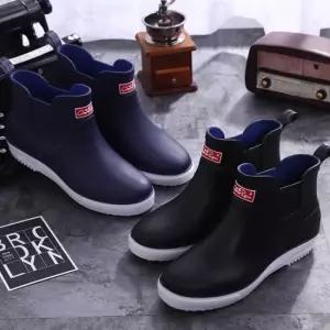 데일리 남성 레인부츠 여름철 장화 방수화 패션장화 가벼운장화 남성비장화 남성발목장화