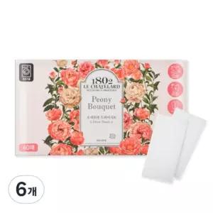 르샤트라 건조기용 드라이시트 피오니부케 본품 6개 40매