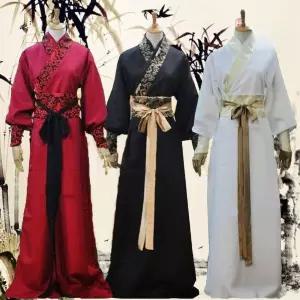 촬영 협객 한복남남사복협객망토 두루마기 프레 남자