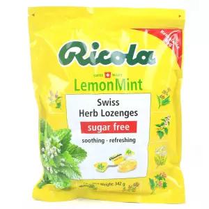 리콜라 스위스 허브 캔디 레몬민트 342G 1개