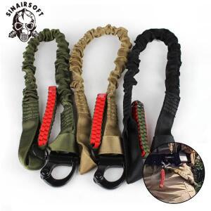 6000N 전술 안전 끈 퀵 릴리스 1000D 나일론 클라이밍 로프 슬링 하네스 보호 산업용 추락 방지 장비