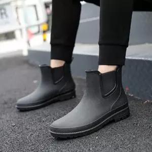 레인부츠 방수장화 작업화 장마철 모던 비오는날 외출 가벼운장화 남성비장화 남성롱장화