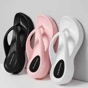 키높이 웨지슬리퍼 플리플랍 쪼리 발편한 신발 여성슬리퍼 플립플랍 여름슬리퍼