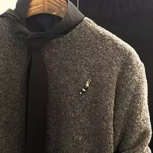 장식옷핀 블랙 포인트브러치 소형 옷핀 액세서리 장식옷핀 큰옷핀 옷핀 패션브로치