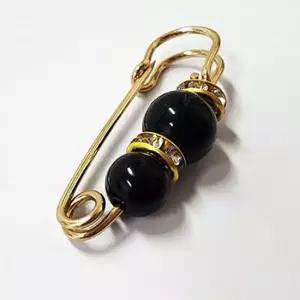 포인트브러치 액세서리 소형 옷핀 블랙 장식옷핀 큰옷핀 옷핀 패션브로치 브롯치