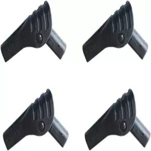 VICASKY 4PCS 접이식 텐트 조인트 캠핑 액세서리 수리 키트 휴대용 플라스틱 폴 커넥터 DIY 캐노피 지지봉