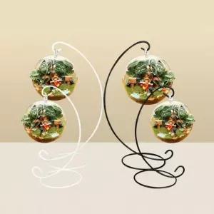 좋은 인테리어 행잉 장식볼 거치대 5p 소품 요람 행거 미니어처 지지대