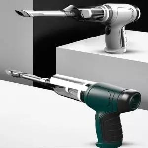 캠핑청소기 휴대용 무선진공청소기 튜브바람주입흡입기능 차량용