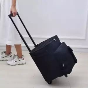 바퀴아이스박스 네모캠핑 캐리어쿨러백 접이식 피크닉