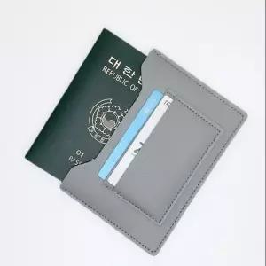 심플 가죽 여권케이스 티켓 카드지갑케이스 4컬러 여권카드지갑 가죽여권케이스 여권커버