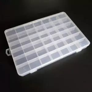 고정형 비즈보관함 42구 비즈보관함 쥬얼리보관함 플라스틱보관함 소품보관함