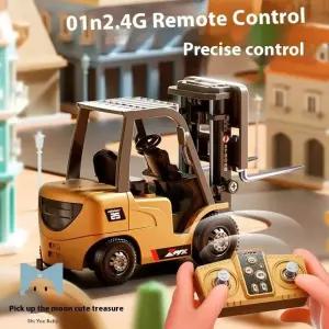 무선RC 지게차 포크레인 Dual 선물 차량 엔지니어링 합금 컬렉션 중장비 RC 장