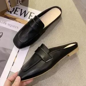 여성 뮬 블로퍼 사각코 발편한 가벼운 외출용 신발 뮬 스니커즈뮬 뮬힐 리본뮬 블로퍼