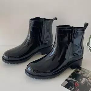 데일리 여성 레인부츠 장마철 신발 첼시 부츠 비 장화 레인부츠 여성장화 여성레인부츠