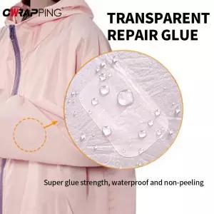 호환  TPU 에어 쿠션 수리 패치 의류 수영 링 텐트 레인코트 수도관 누출 수리용 투명 접착 맞춤 패치