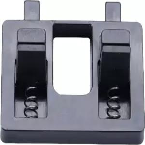 일반 전선 용접 고정 장치 납땜 와이어 홀더(듀얼 스프링 포함) - 로드 클립 블랙 베이스 가정용 DIY 전극