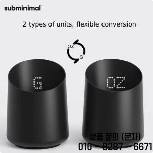 Subminimal 전자 커피 무게 컵 에스프레소 규모 붓기 콩 지능형 방수 미니
