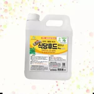 전자렌지청소 보현채우미 초강력 식당후드 클리너 주방세제리필 4kg