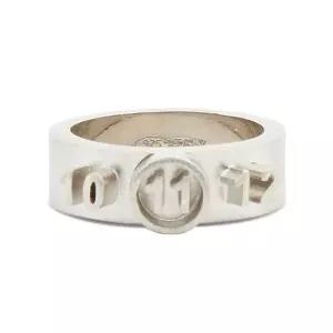 [명품] 공용 넘버 로고 링 실버 SM1UQ0067 SV0092 951