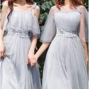 들러리 드레스 공연 파티 연주복 투피스웨딩드레스 신부