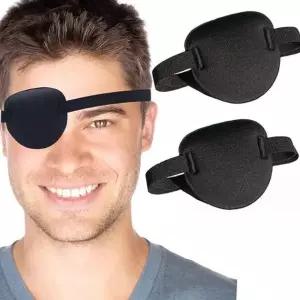 외눈 안대 무지 디자인 심플 한쪽 눈가리개