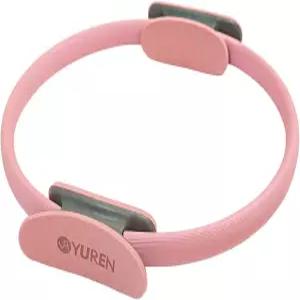 RYTMAT 필라테스 링 14.7인치 매직 피트니스 서클 내구성이 뛰어난 TPE 패딩 핸들 운동 장비로 허벅지 복근