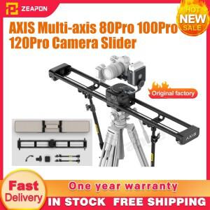 Zeapon AXIS 80Pro 100Pro 휴대용 전동 카메라 슬라이더 다축 탄소 섬유 전기 트랙 360 ° DSLR