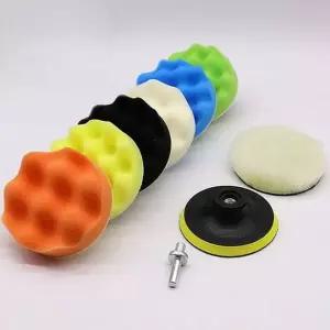 자동차광택기 폴리셔 유막제거패드 전동드릴광택