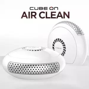큐브온 저소음 휴대용 공기청정기 1000W 화이트