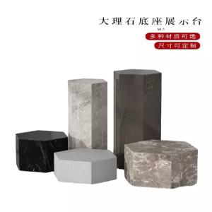 스톤받침대 인공대리석 전시다이 사각 진열대 촬영 스톤