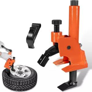 고무 패드가 장착된 수동 타이어 비드 브레이커 ATV UTV 트랙터 트럭 버스용 38-42인치 헤비 듀티 브레이킹