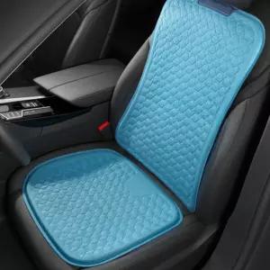 5세대 차량용 쿨링 젤시트 등받이 방석 세트 자동차 통풍 쿨매트 범용 여름 아이스 시트