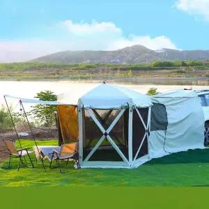 야외용 차량 도킹 텐트세트 캠핑 대형 자동차 연결 차박 그늘막 아웃도어