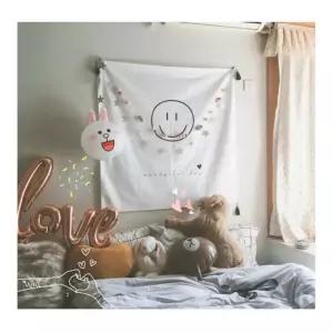 70cm 창문가리개 패브릭 가림막 벽가리개 포스터 커튼 벽 태피스트리