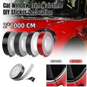 자동차 데칼 트림 비닐 필름 쿠퍼 장식 미니 허리 스티커 R55 F54 R60 블랙 R61 액세서리 R56 라인 도어 F56