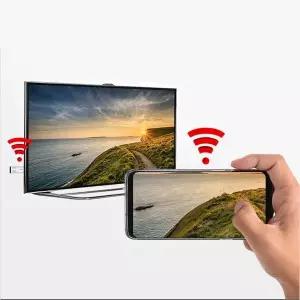 CK1407WL 무선 화면전송 수신기 아이폰 갤럭시 TV모니터 연결